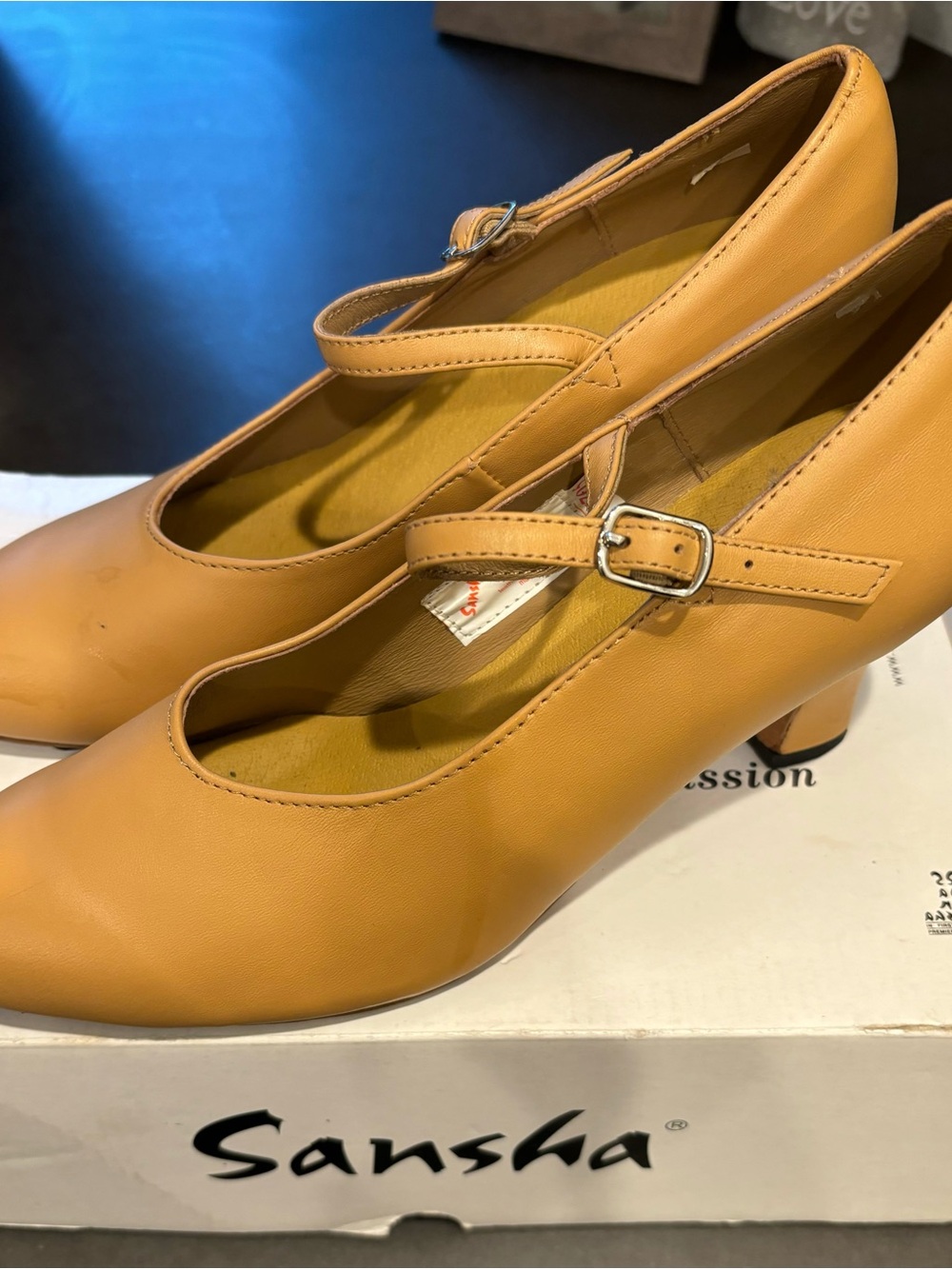 Sansha Performance Tan/Caramel Dance Heels